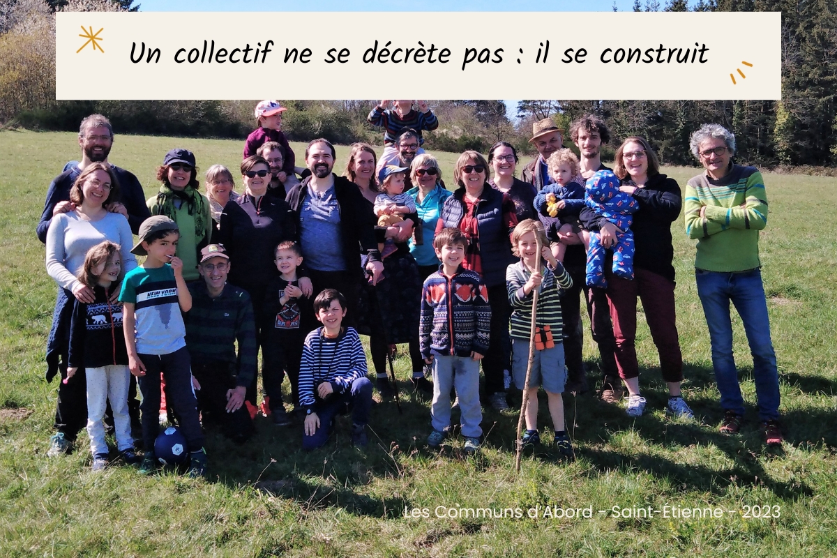 Photo d'un collectif Marie Gouttenoire, accompagnement de projet d'habitat inclusif et participatifs en Auvergn,e Rhône alpes, conseil, assistance à maîtrise d'ouvrage et temps partagé