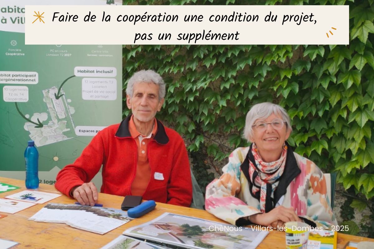 Photo du collectif ChêNous pour le projet d'habitat inclusif et participatif de Villars-les-Dombes - Marie Gouttenoire — Ingénierie de l'habitat inclusif et participatif — Conseil et AMO — Auvergne-Rhône-Alpes et national.